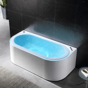 A banheira massageadora de sobrefluxo, mais nova função de banheiro, banheira interna, tubo de cachoeira quente, banheira de hidromassagem