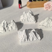 Diffuseur de parfum pour la maison avec base en bois, design Montagne Paysage Mondial, décoration