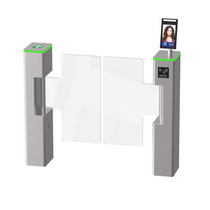 Bi-directional RFID / Face Access Control Swing Barrier Gate <strong>Turnstile</strong> For Supermarket Gym