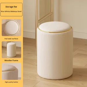 41Cm Chiều Cao Cao Cuối Phòng Khách Hiện Đại Tổ Ong Trang Trí Nội Thất Gấp Bàn Chân Bên Bảng Linh Hoạt Bền Vải Nhỏ Vòng Ghế - Product Image 5