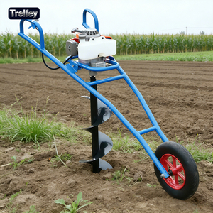 Trivella a Benzina da 99cc con Carrello per Scavo di Buche, Ideale per l'Agricoltura in Kenya - Product Image 1