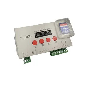 Pixel RGB светодиодный контроллер K-1000C LEDEDIT Программное обеспечение управления K1000C цифровой светодиодный контроллер