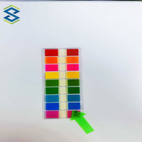 Blocs-notes adhésifs colorés en PET transparent, imperméables et à écriture fluide pour la vente en gros