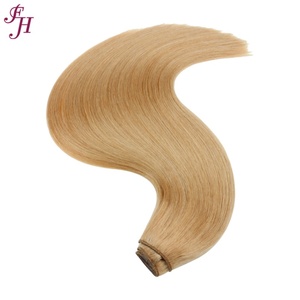 Extensions de cheveux humains à clipser FH de haute qualité, sans couture, double épaisseur, 100% Remy - Product Image 3