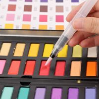 Ensemble de stylos à aquarelle avec pointe JAPAN pour l'utilisation du dessin d'art-pour la peinture et le codage couleur