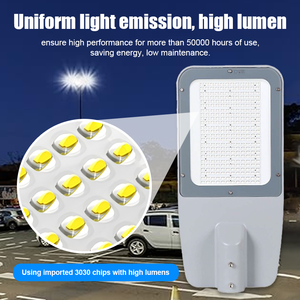Ngoài trời không thấm nước IP65 nhôm AC LED ánh sáng đường phố cao lumen 30W-300W SMD chiếu sáng cho nhà máy Đường bộ trực tiếp - Product Image 3