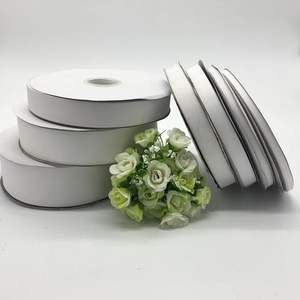 Muestra Gratuita de Cinta de Satén de Seda Estampada Personalizada con Lámina Dorada, Impresión a una Cara, 6 Pulgadas, Decoración de Lujo para el Hogar - Product Image 3