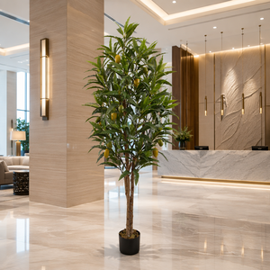 Venta Directa <span class=keywords><strong>de</strong></span> Fábrica JIAWEI Zhejiang, Árbol <span class=keywords><strong>de</strong></span> <span class=keywords><strong>Mango</strong></span> Decorativo Ecológico <span class=keywords><strong>de</strong></span> Plástico con Flores para Uso en Interiores - Product Image 4