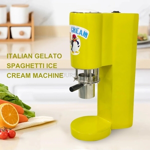 Yourtime Spaghetti Press Machine à crème glacée nouvelle usine de Chine directe Italie Spaghetti Gelato crème glacée au lait dur crème glacée - Product Image 2