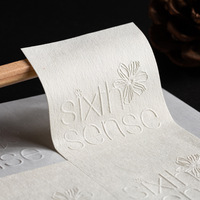 Étiquettes d'estampage dorées personnalisées autocollants adhésifs en papier texturé pour bougie autocollants d'étanchéité pour thé au lait impression de marques déposées