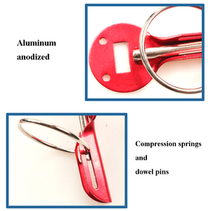 Refitted Accessories Racing Car Hood <strong>Push</strong> <strong>Button</strong> Pins Latch Hood Kit Engine Hood Cover <strong>Quick</strong> Release Lock Pin - Product Image 4
