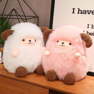 ตุ๊กตาแกะการ์ตูนสีขาวน่ารัก - Product Image 1