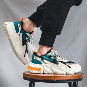 Printemps hommes décontracté tout match chaussures de sport <span class=keywords><strong>semelle</strong></span> épaisse Huliu Torre chaussures fermeture à lacets Eva <span class=keywords><strong>semelle</strong></span> intérieure automne saison Gentleman - Product Image 4