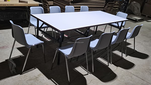 Sillas Ergonómicas de Oficina, para Conferencias, Escuelas, Aulas, Reuniones, Capacitaciones, con Asiento de PP y Patas de Metal, en Oferta - Product Image 5