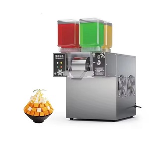 Macchina per Gelato a Fiocchi di Neve Commerciale, Gelatiera a 4 Gusti, Tritaghiaccio Professionale - Product Image 3