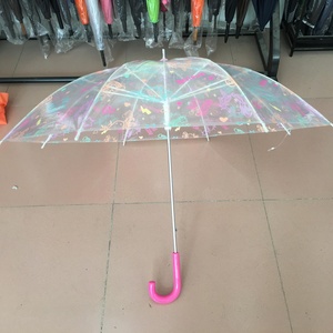 Mini parapluie portable transparent pour enfant avec sifflet, parapluie pour enfants - Product Image 4