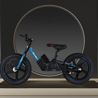 Bicicleta eléctrica de equilibrio para niños 21V 200W 6Ah Niños sin pedales Bicicleta eléctrica de juguete para niños de 16 pulgadas
