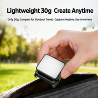 Mini lampe LED magnétique étanche à adsorption, portable, pour la beauté et la vidéo, compatible DJI Osmo Action / Pocket 3, pour la photographie de vlog
