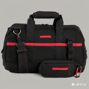 Sac de rangement pour outils de cuisine en toile roulante BSCI, sac à couteaux de chef - Product Image 4