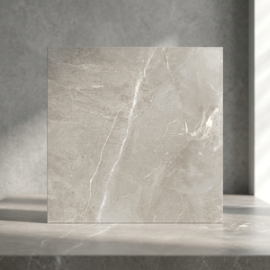 Cosmo Crema 60x60cm Nano Polished Porcelain Tiles Elegant Beige Marble Interior Floor Collection 8.5mm - Product Image 1