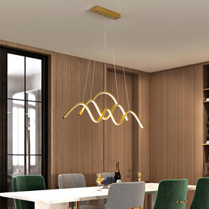 Lámpara Colgante LED Minimalista Moderna, Iluminación Artística Personalizada de Estilo Nórdico Postmoderno para Lámparas de Araña y Colgantes - Product Image 4