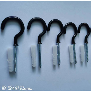 Crochets de plafond Cenfeng à visser avec tubes d'expansion pour la fixation de luminaires de décoration intérieure, capacité de charge 10 kg - Product Image 1