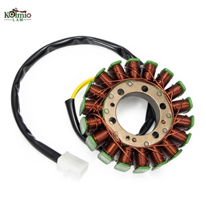 KOLMIO-LAM เหมาะสำหรับรถจักรยานยนต์ <span class=keywords><strong>VFR</strong></span> rvf 400ขดลวดสเตเตอร์สำหรับฮอนด้า VFR400 NC2 <span class=keywords><strong>NC24</strong></span> NC30 <span class=keywords><strong>VFR</strong></span> 400 R3K/R3L R3N/R3M RVF400 NC35 - Product Image 3
