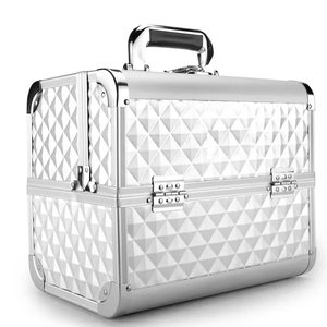 HQ Mixed Proc Discount Professional Laser <b>Makeup</b> Train Case Organizer Travel <b>Makeup</b> <b>Suitcase</b> Gifts <b>Makeup</b> Organizer Box - Product Image 2