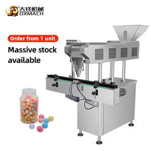 Compteur de pilules, de capsules et de comprimés à grande vitesse DXMACH DXS-8 à 8 voies pour les vis, les écrous, les graines, les bonbons, les billes de chocolat - Product Image 1