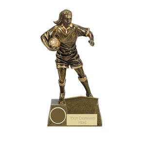 Nanwei Champions Bronze <span class=keywords><strong>ballon</strong></span> de <span class=keywords><strong>rugby</strong></span> <span class=keywords><strong>monde</strong></span> résine trophées star rising cup awards - Product Image 4