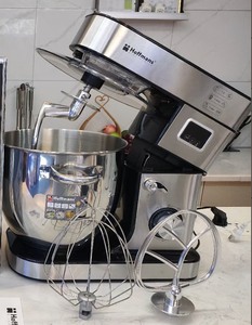 Batteur sur socle planétaire Hoffmans 15L 2000W haute puissance avec <span class=keywords><strong>fouet</strong></span> métallique et crochets pétrisseurs doubles pour boulangerie professionnelle en Afrique - Product Image 2