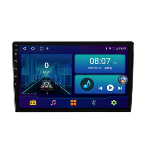 Autoradio multimédia portable 9 pouces GPS Android 11 avec écran tactile, télécommande, amplificateur RGB et fonction Mirror Link - Product Image 2