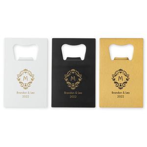 Abridor de Botellas Metálico para Tarjetas de Visita, Acero Inoxidable, 85x54mm, Tamaño Personalizado, Abridor de Cerveza Tipo Tarjeta de Crédito - Product Image 4