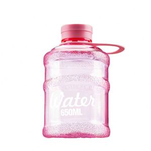 Mini Bucket Cup With Stylish Plastic <b>Reusable</b> <b>Straw</b>, Food-Safe Water Bottle Lid - Product Image 3