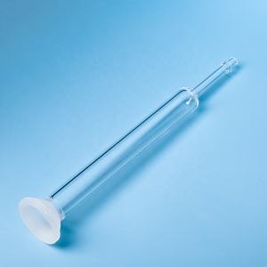 공장 사용자 정의 Cuarzo 융합 실리카 석영 유리 실험실 사용을위한 고온 저항 석영 젖빛 그릇 튜브 - Product Image 1