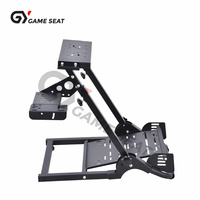 GY057 Support de volant de simulateur de conduite de course intégré pour une personne seule pour Thrustmaster T300RS,T500RS,T3PA,PXN,MOZA