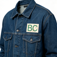 Étiquettes rectangulaires en cuir PU gaufré 3D avec logo personnalisé pour vêtements, étiquettes pour jeans, accessoires de vêtements à coudre, vente en gros, faible MOQ