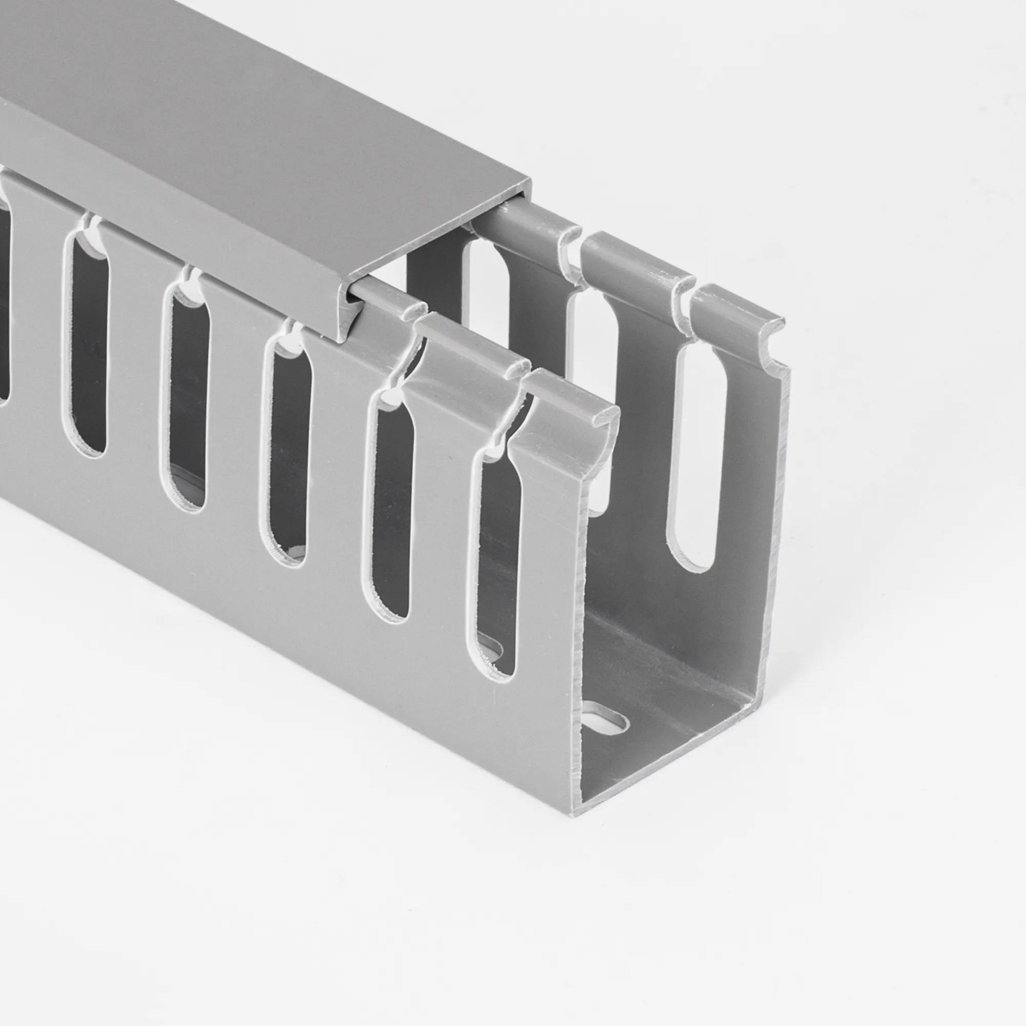 65*40 cabo de PVC sem halogênio, tronco flexível, acessórios elétricos para gerenciamento de calhas de cabos