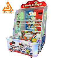 Machine d'arcade de basketball double pour enfants, console de jeu sportive à monnayeur, borne de basketball à double panier