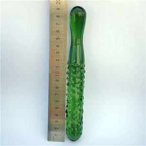 Kristallen Aubergine Glazen <span class=keywords><strong>Dildo</strong></span> Voor Vrouwen Anale Butt Plug & G-Spot Clitoris Masturbatie Seksspeeltje - Product Image 6