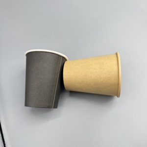 Gobelets en carton jetables biodégradables en vrac, revêtement PE PLA PET, impression personnalisée pour boissons chaudes et services alimentaires - Product Image 4