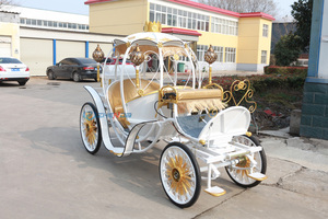 Prix de gros d'usine <span class=keywords><strong>voiture</strong></span> de mariage chinoise Cendrillon/chariot en métal chinois exquis/chariot de citrouille avec une longue durée de vie - Product Image 4