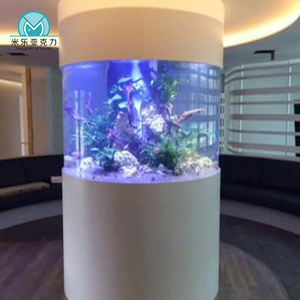 <span class=keywords><strong>Aquarium</strong></span> personnalisé en acrylique cylindrique de grande taille et de haute qualité, bon marché, ensemble <span class=keywords><strong>aquarium</strong></span> - Product Image 1