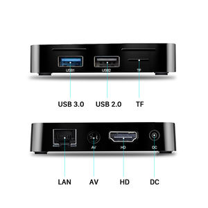 X88 Mini Android TV Box 64GB 4K UHD Amlogic Quad Core Dual WiFi BT Set-Top Box para el Hogar - Product Image 3
