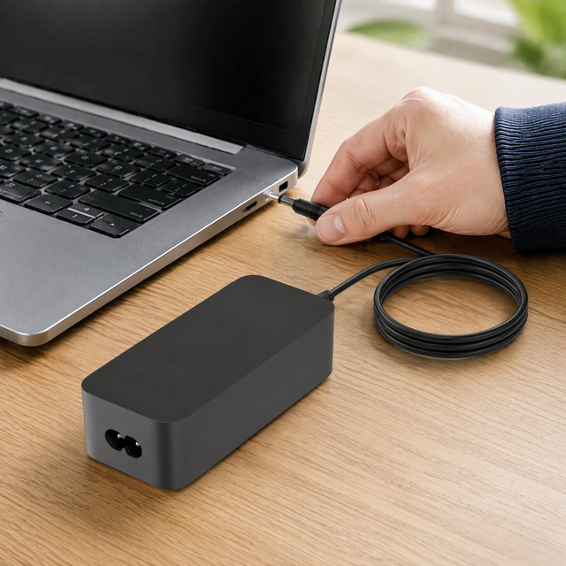 ABP 65W GaN Fast Charger PD3.1 Retractable USB-C Cable Ultra Thin Fireproof Wall Adapter for MacBook/S24 Laptop & Phone