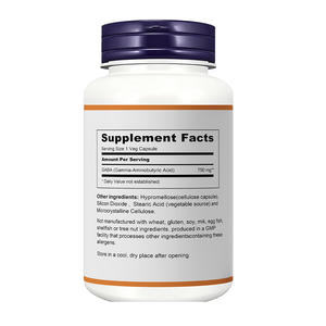 GABA <span class=keywords><strong>Sleep</strong></span> <span class=keywords><strong>Well</strong></span> Mélatonine 5-HTP gélule d'acide gamma-aminobutyrique gélules GABA - Product Image 5