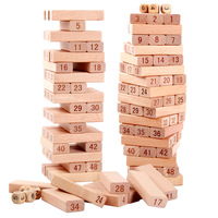 DESSUS DE TABLE MINI TAILLE TOWER BLOC EMPILABLE BLOCS EN BOIS JOUETS ÉDUCATIFS POUR 2023