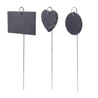 Perte d'animaux Marqueur de jardin Pet Memorial Stone Garden Sign Engravable Stake Hook Slate Pet Memorial Plaque Perte de chien mémorial