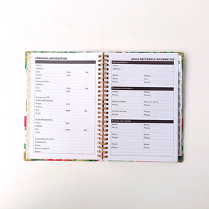 Nhà Máy Giá giấy các tông in ấn nhựa xoắn ốc ràng buộc Tạp Chí chương trình nghị sự tùy chỉnh xoắn ốc máy tính xách tay cho món quà - Product Image 2