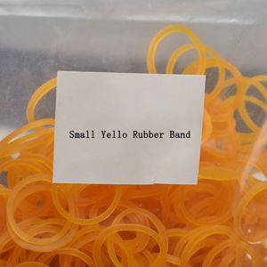حلقات مطاطية صغيرة عالية المرونة 08 أشرطة مطاطية صفراء من مصنع فيتنام خواتم مطاطية للمكتب والمدرسة والمنزل - Product Image 6